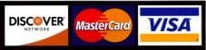 Discover Mastercard Visa Logos